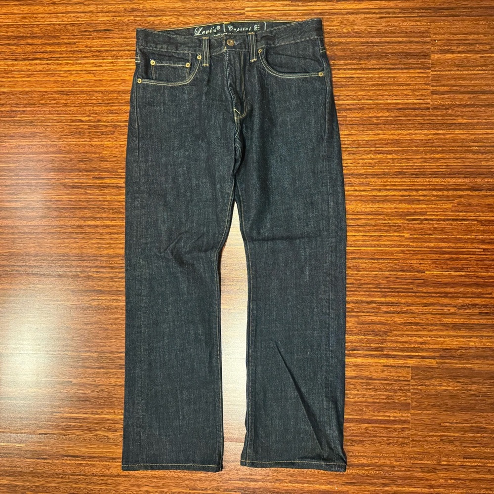 Levis Capital E Hesher Boot Regular Bootcut Jeans Mens 32x30 Made USA Indigo